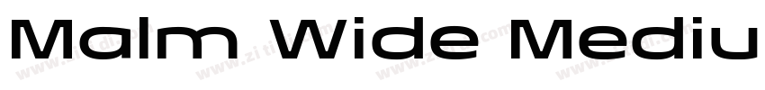 Malm Wide Medium字体转换 Malm Wide Medium字体转换